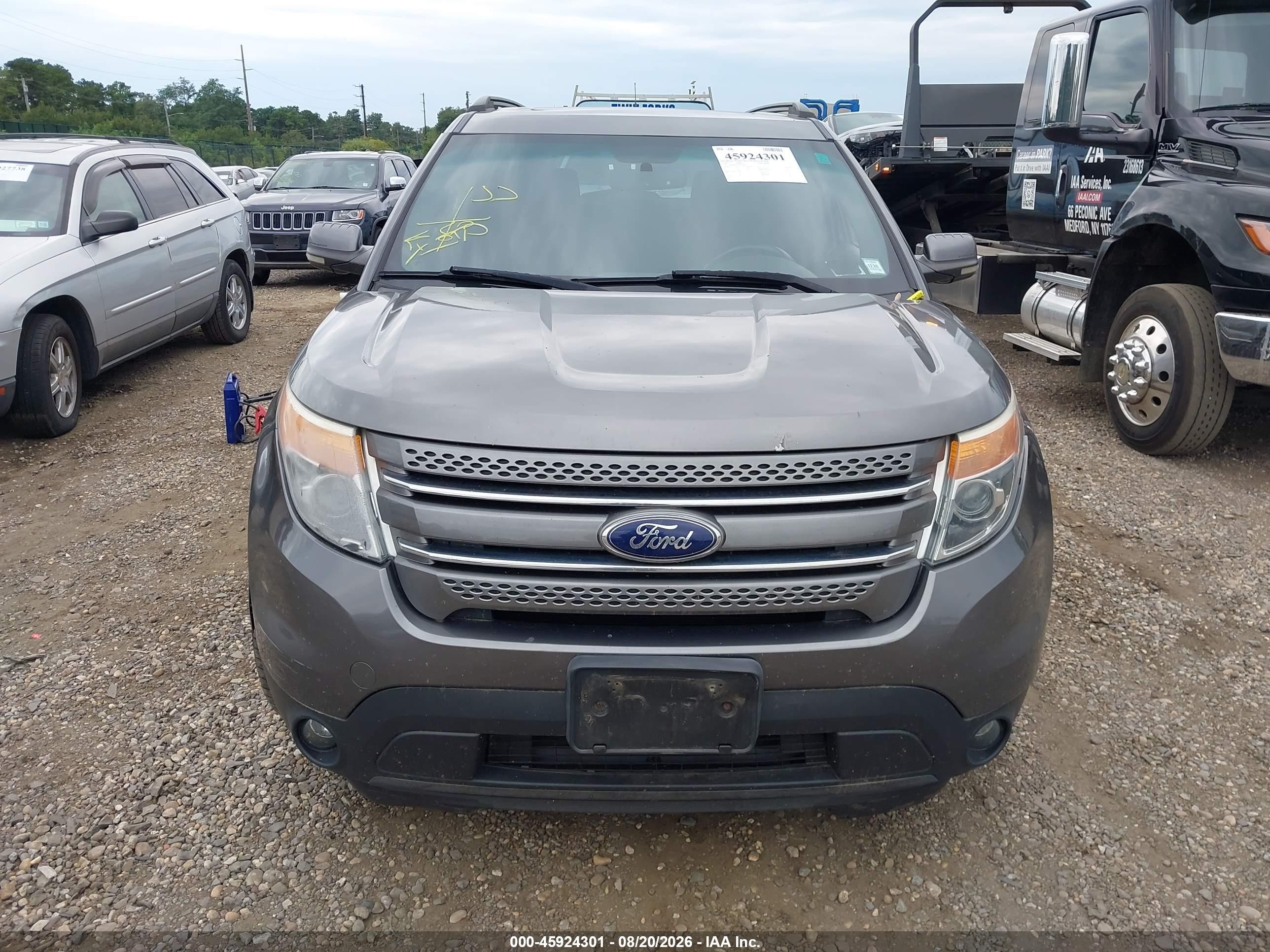 2013 Ford Explorer Limited Gray vin: 1FM5K8F81DGA75813