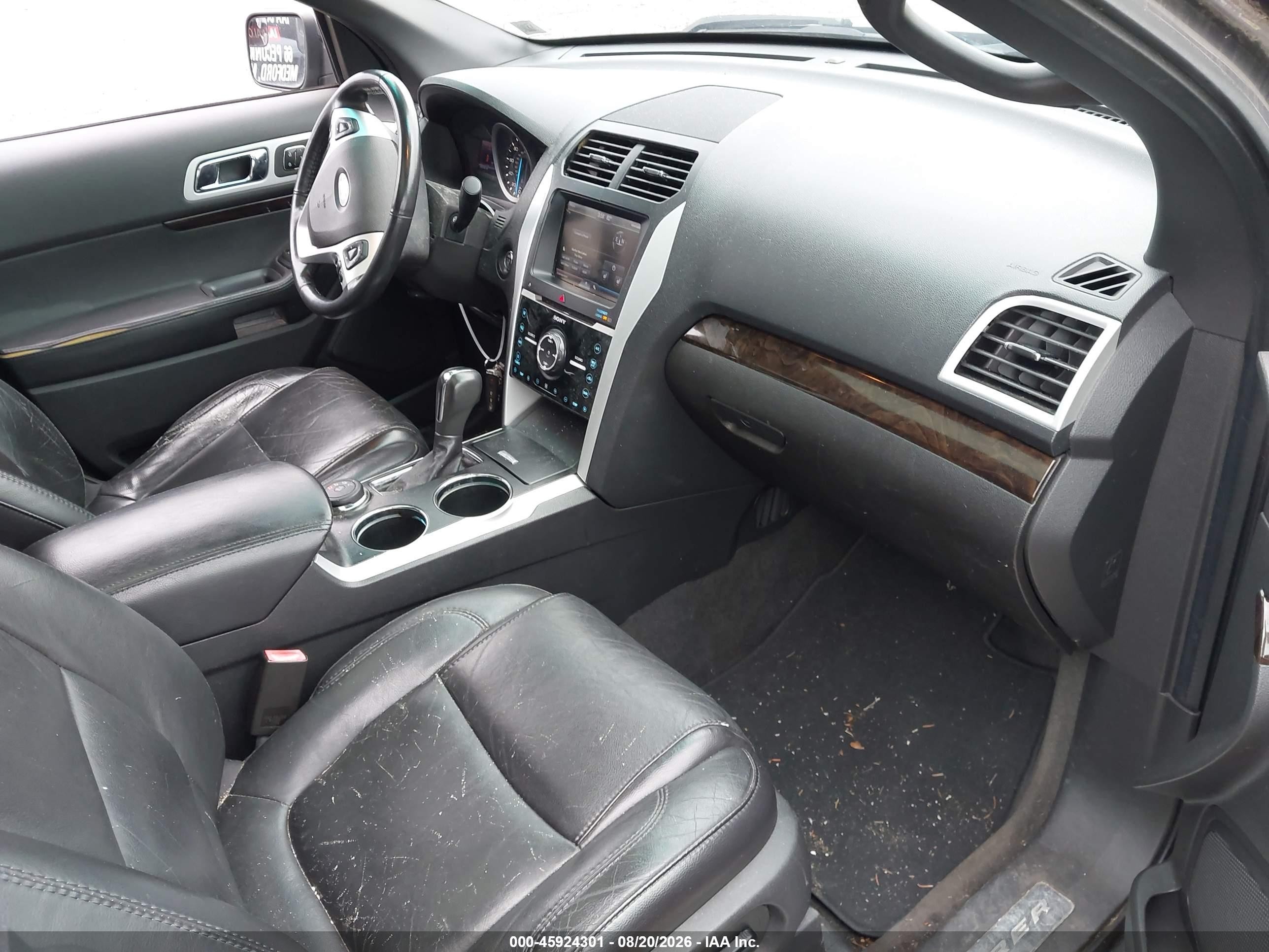 2013 Ford Explorer Limited Gray vin: 1FM5K8F81DGA75813