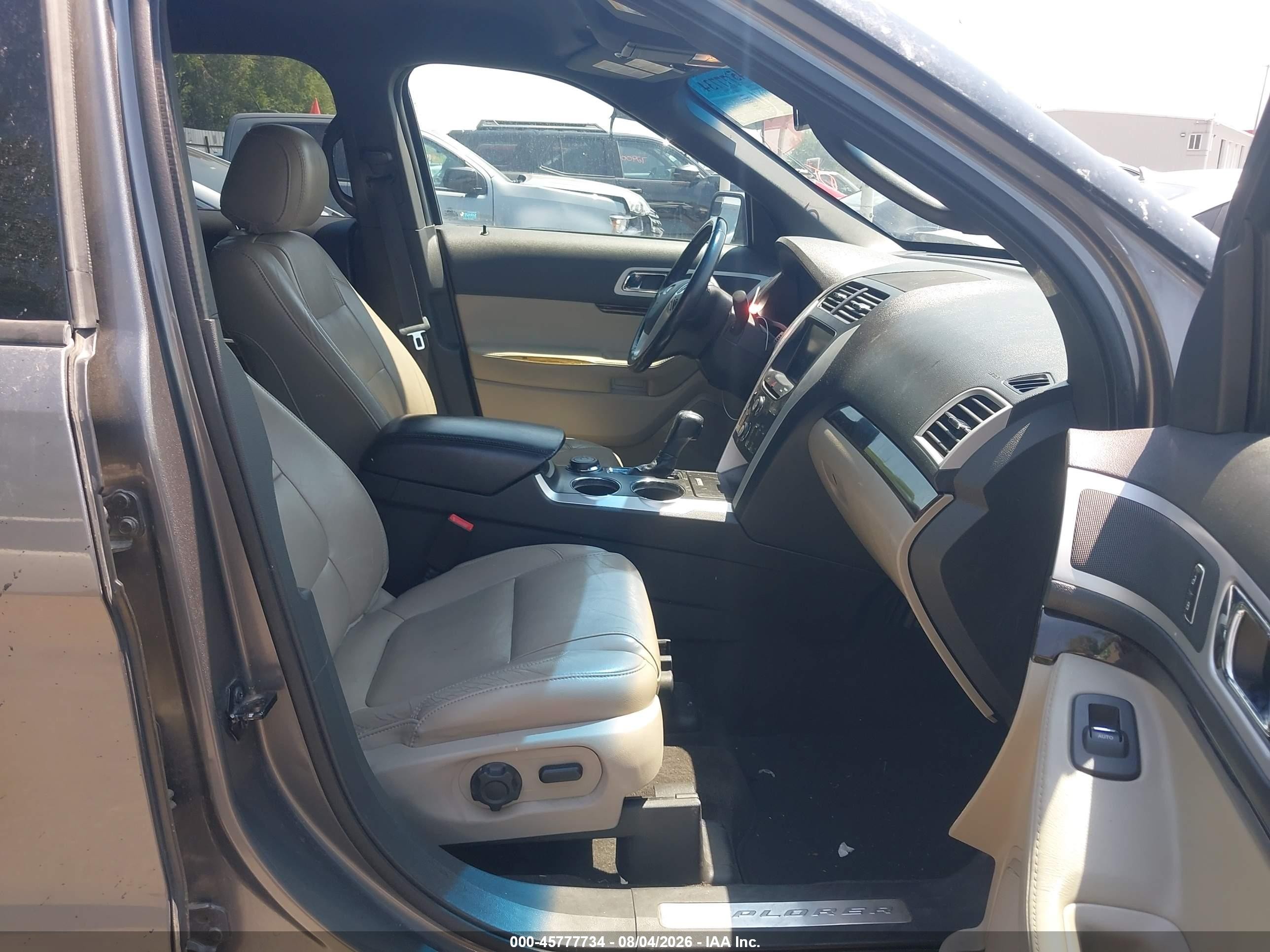 2013 Ford Explorer Limited Серый vin: 1FM5K8F81DGA89274