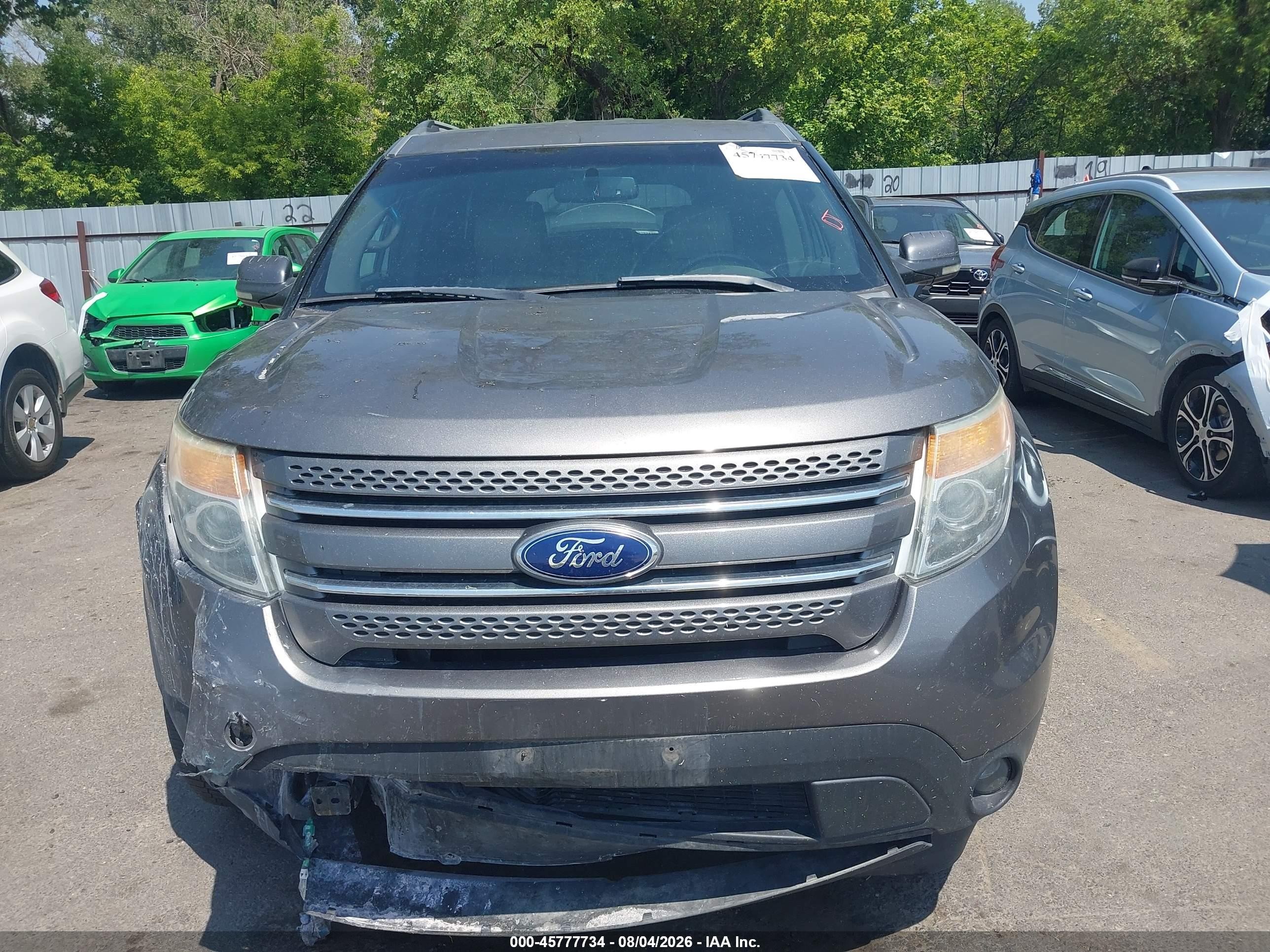 2013 Ford Explorer Limited Серый vin: 1FM5K8F81DGA89274