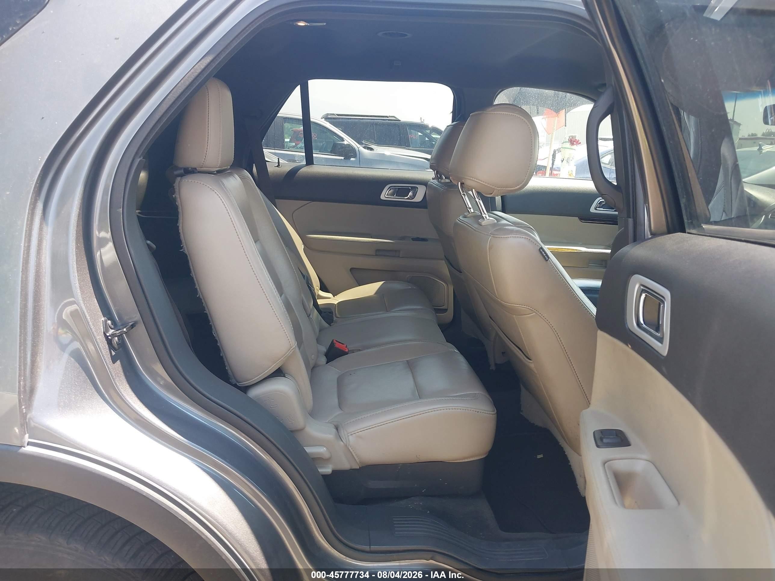 2013 Ford Explorer Limited Серый vin: 1FM5K8F81DGA89274