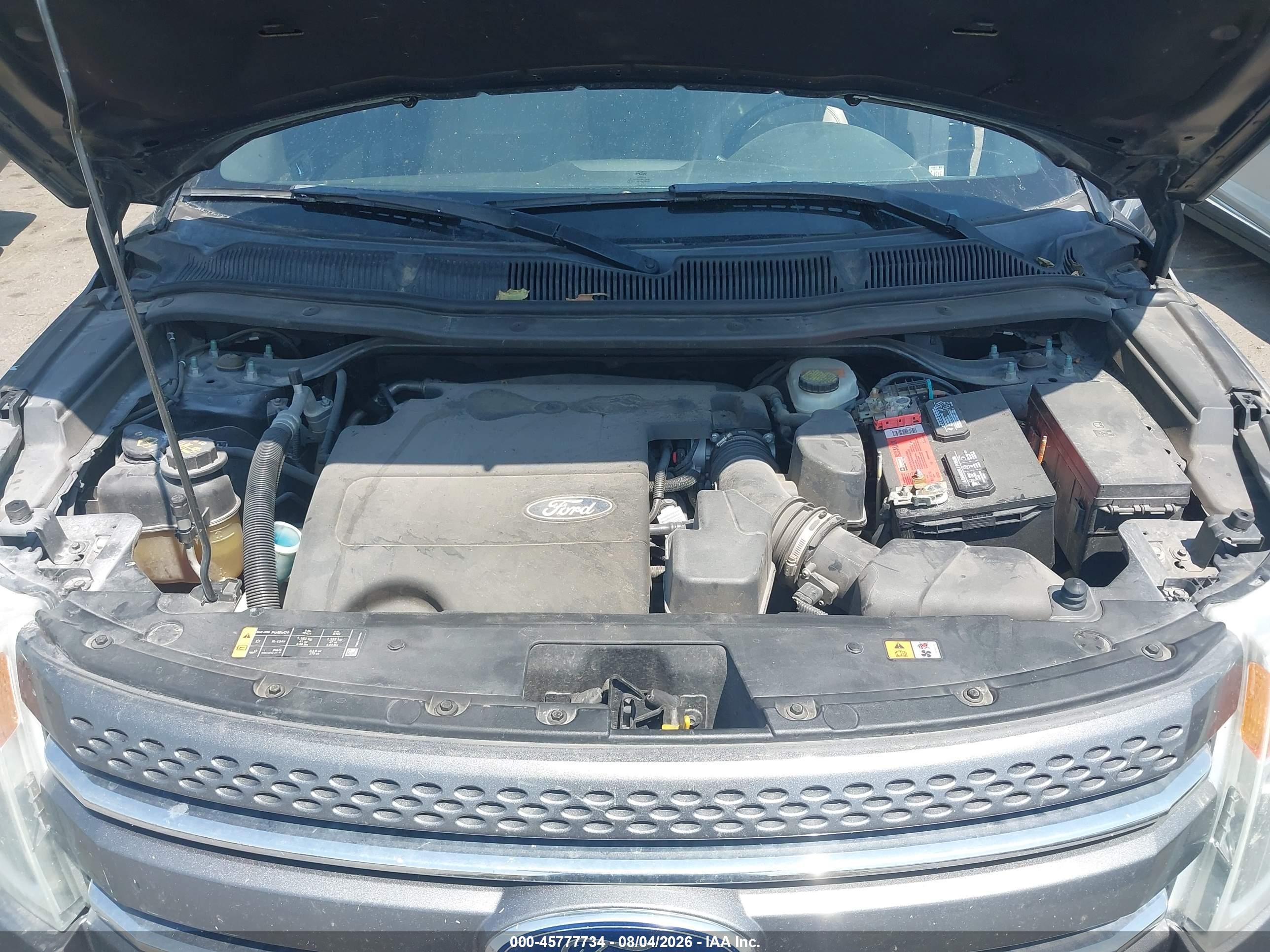 2013 Ford Explorer Limited Серый vin: 1FM5K8F81DGA89274