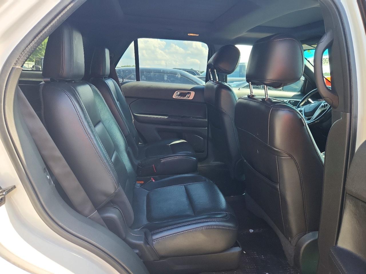 2013 Ford Explorer Limited White vin: 1FM5K8F81DGA97472
