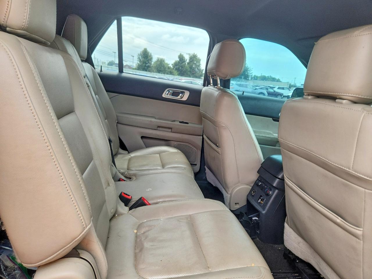 2013 Ford Explorer Limited Белый vin: 1FM5K8F81DGB69206