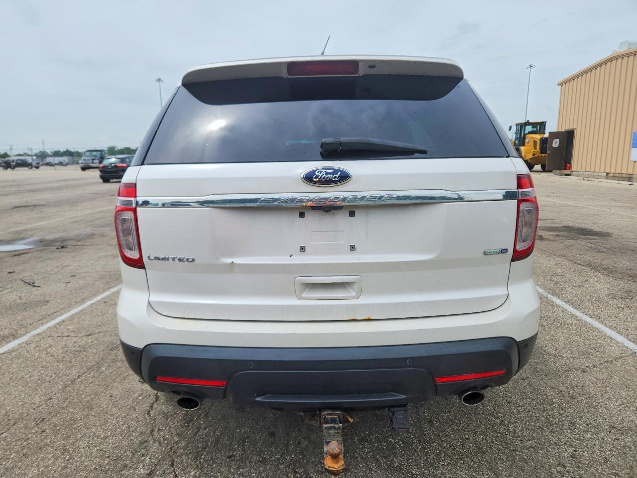 2013 Ford Explorer Limited Белый vin: 1FM5K8F81DGB69206