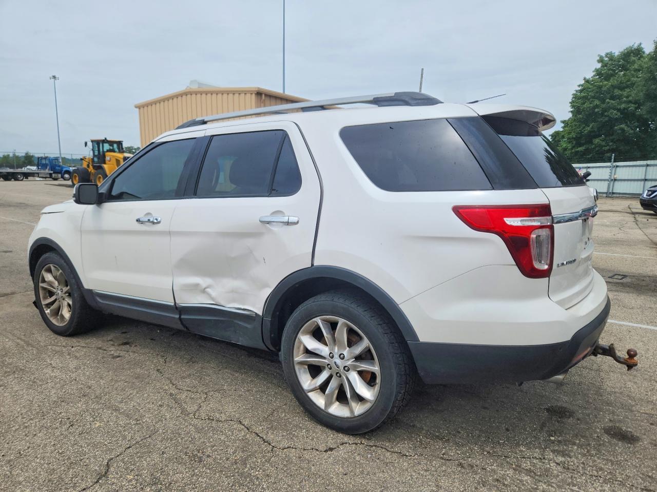 2013 Ford Explorer Limited Белый vin: 1FM5K8F81DGB69206