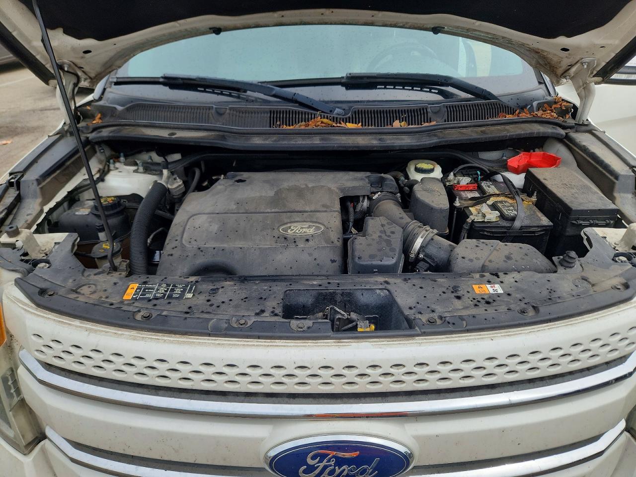 2013 Ford Explorer Limited Белый vin: 1FM5K8F81DGB69206