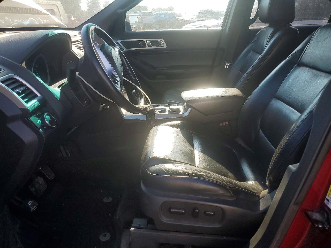 2013 Ford Explorer Limited Red vin: 1FM5K8F81DGC02513