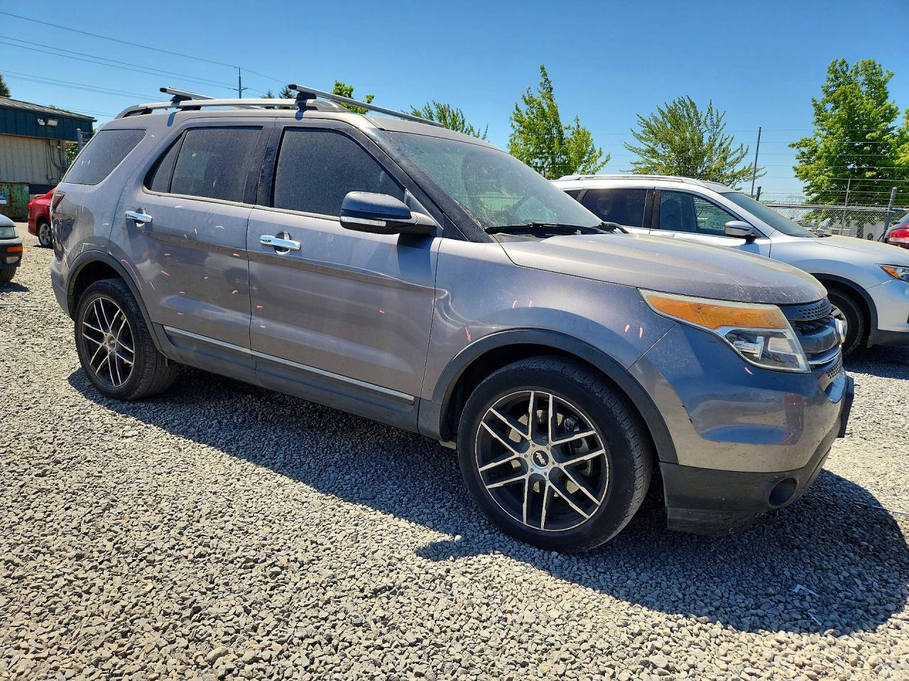2013 Ford Explorer Limited Charcoal vin: 1FM5K8F81DGC34958