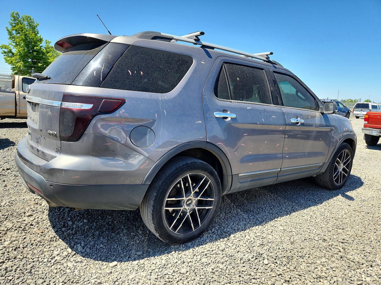 2013 Ford Explorer Limited Charcoal vin: 1FM5K8F81DGC34958