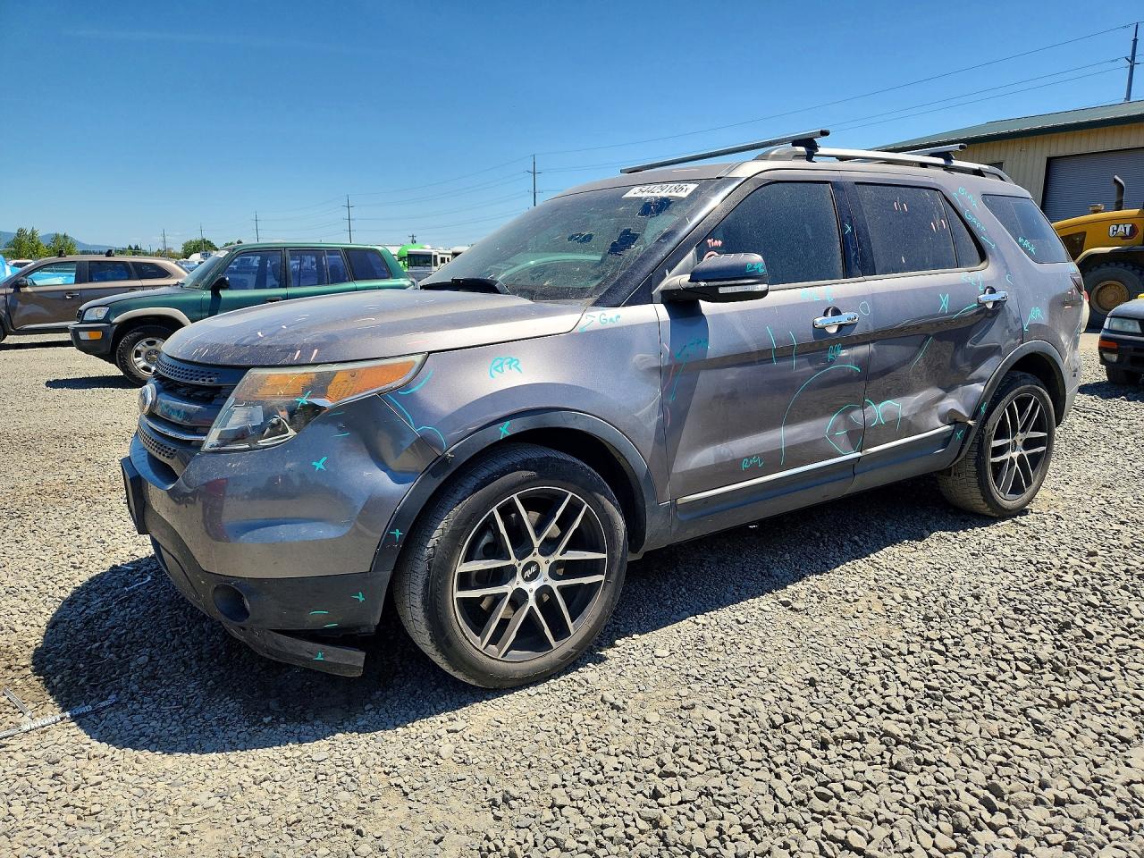 2013 Ford Explorer Limited Charcoal vin: 1FM5K8F81DGC34958
