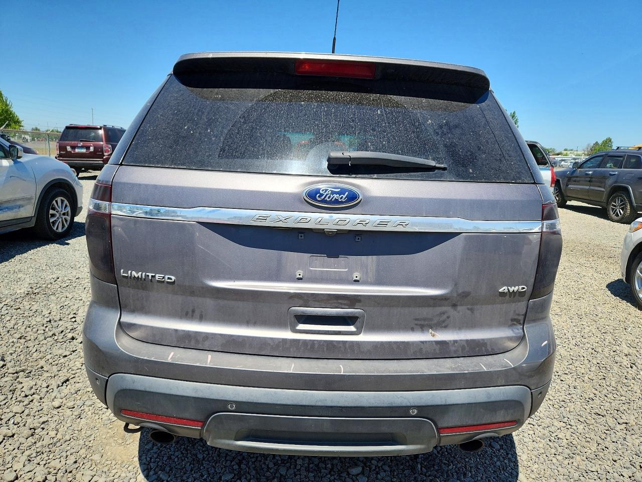 2013 Ford Explorer Limited Charcoal vin: 1FM5K8F81DGC34958