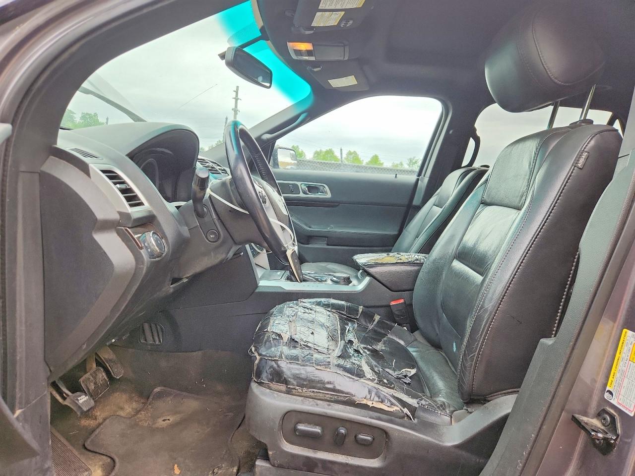 2014 Ford Explorer Limited Gray vin: 1FM5K8F81EGA14186