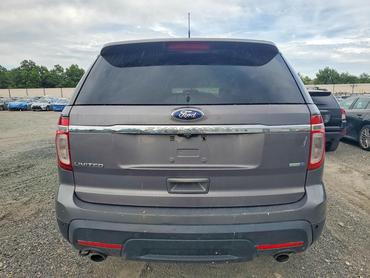 2014 Ford Explorer Limited Gray vin: 1FM5K8F81EGA14186