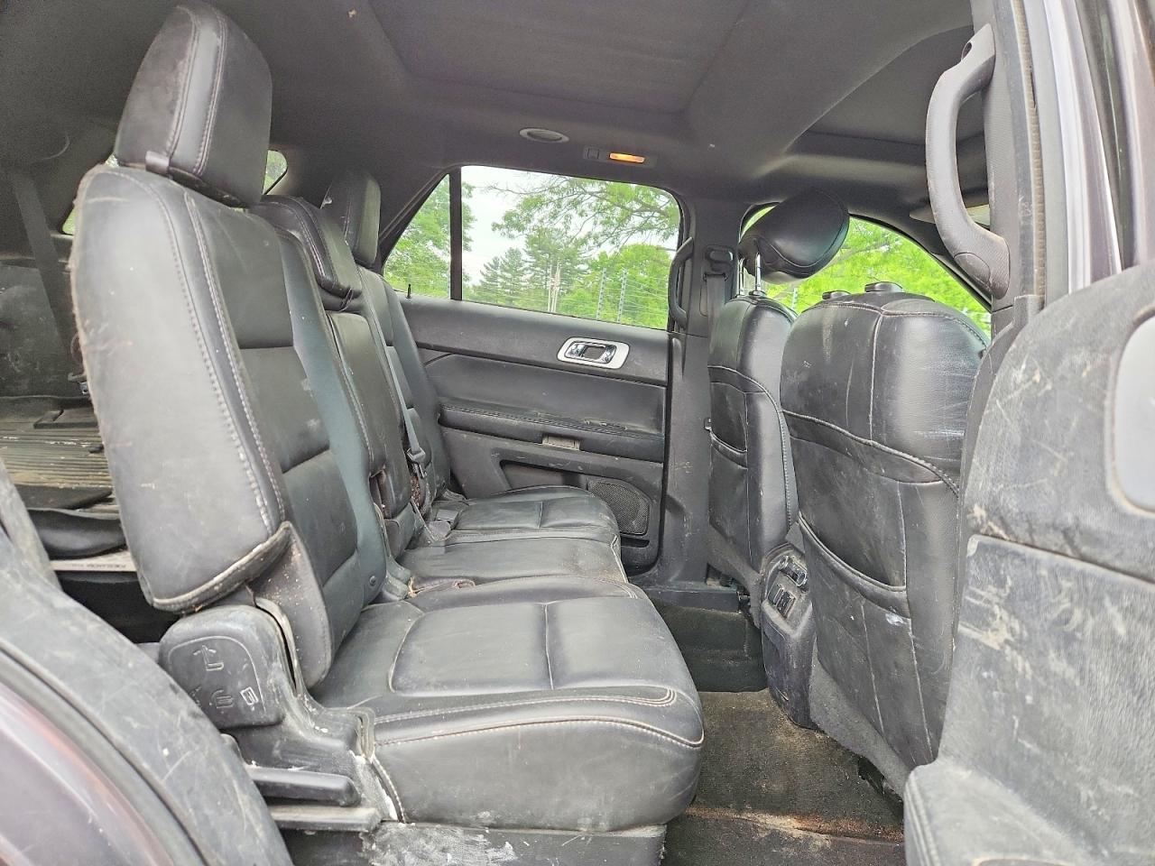 2014 Ford Explorer Limited Gray vin: 1FM5K8F81EGA14186