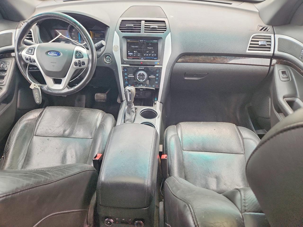 2014 Ford Explorer Limited Black vin: 1FM5K8F81EGA39055