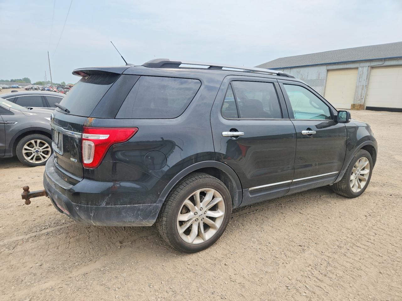 2014 Ford Explorer Limited Black vin: 1FM5K8F81EGA39055