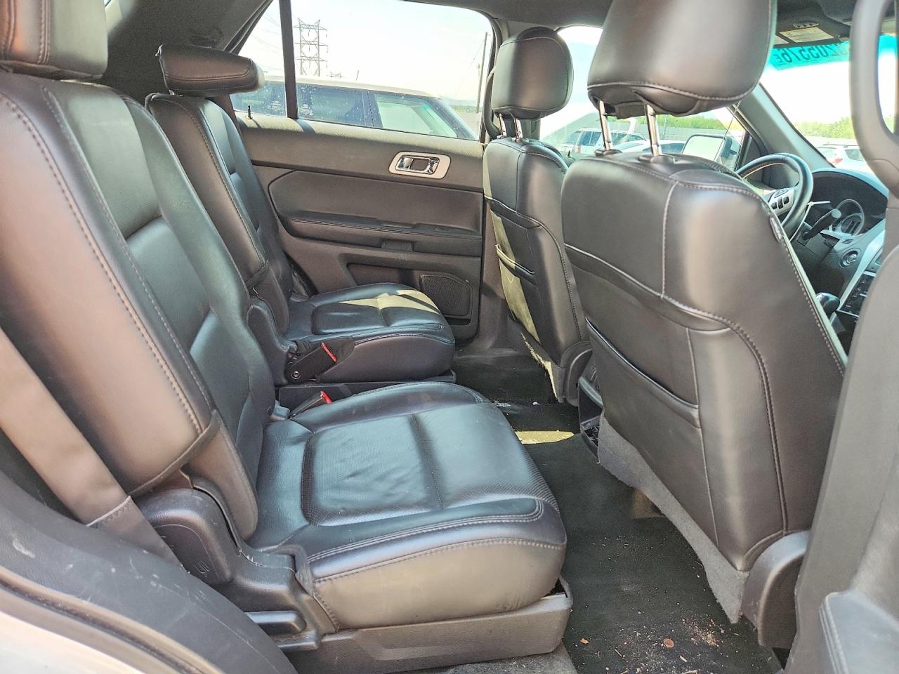 2014 Ford Explorer Limited White vin: 1FM5K8F81EGA64053