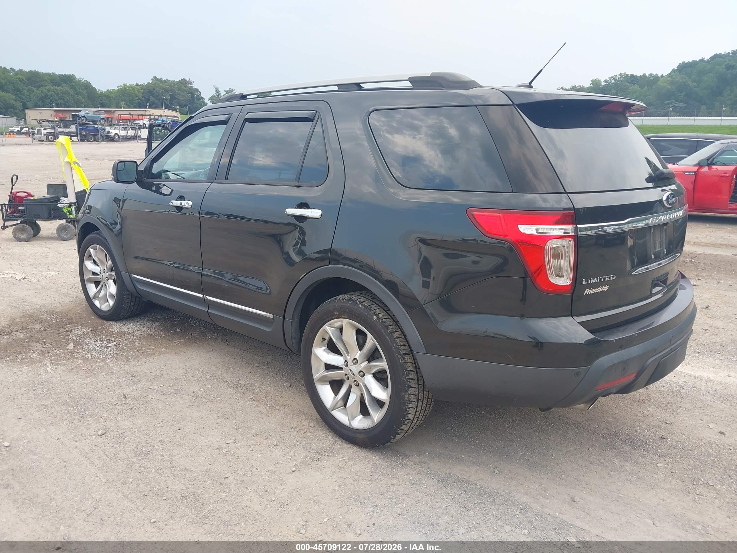 2014 Ford Explorer Limited Black vin: 1FM5K8F81EGA67535