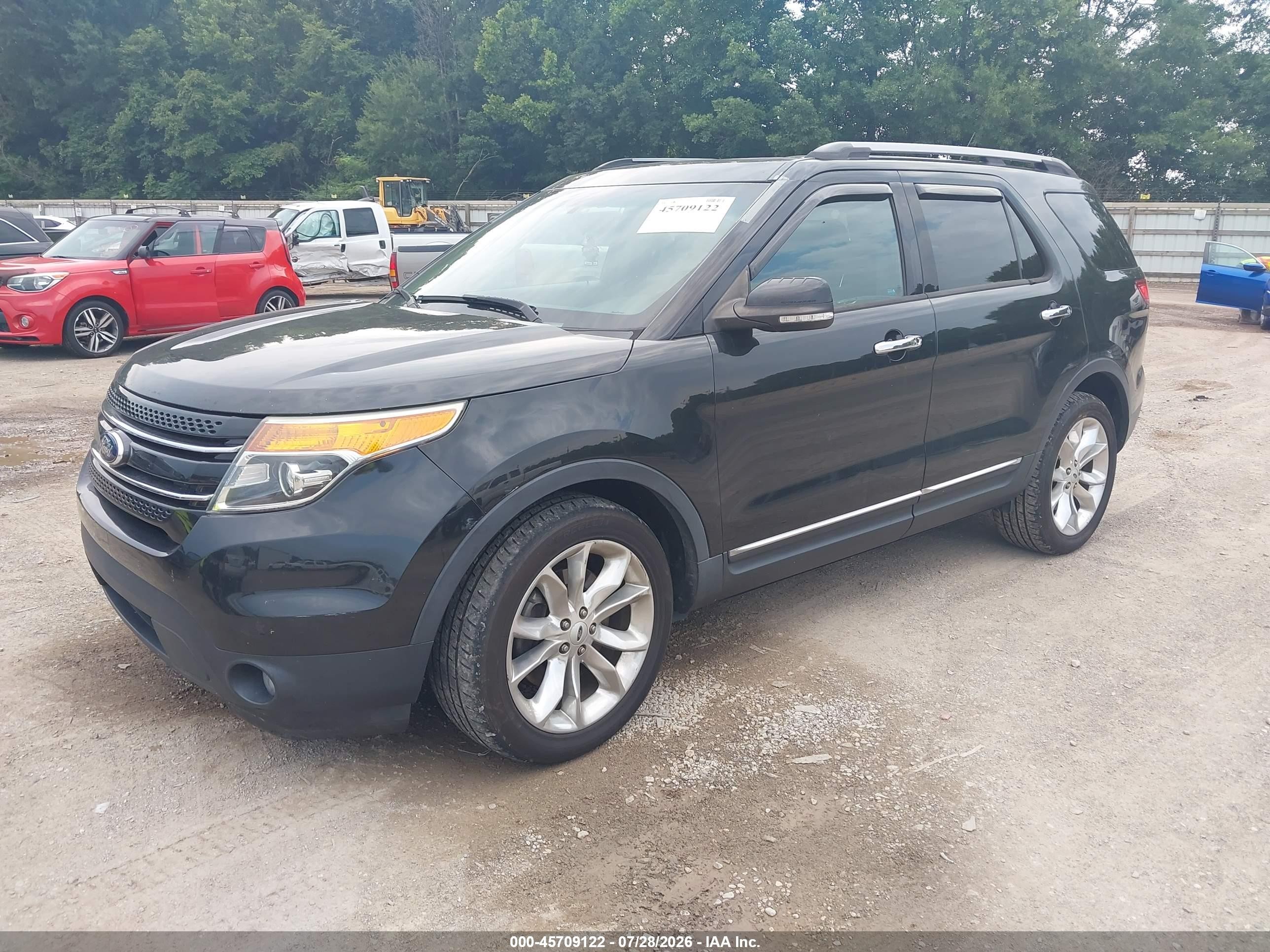 2014 Ford Explorer Limited Black vin: 1FM5K8F81EGA67535