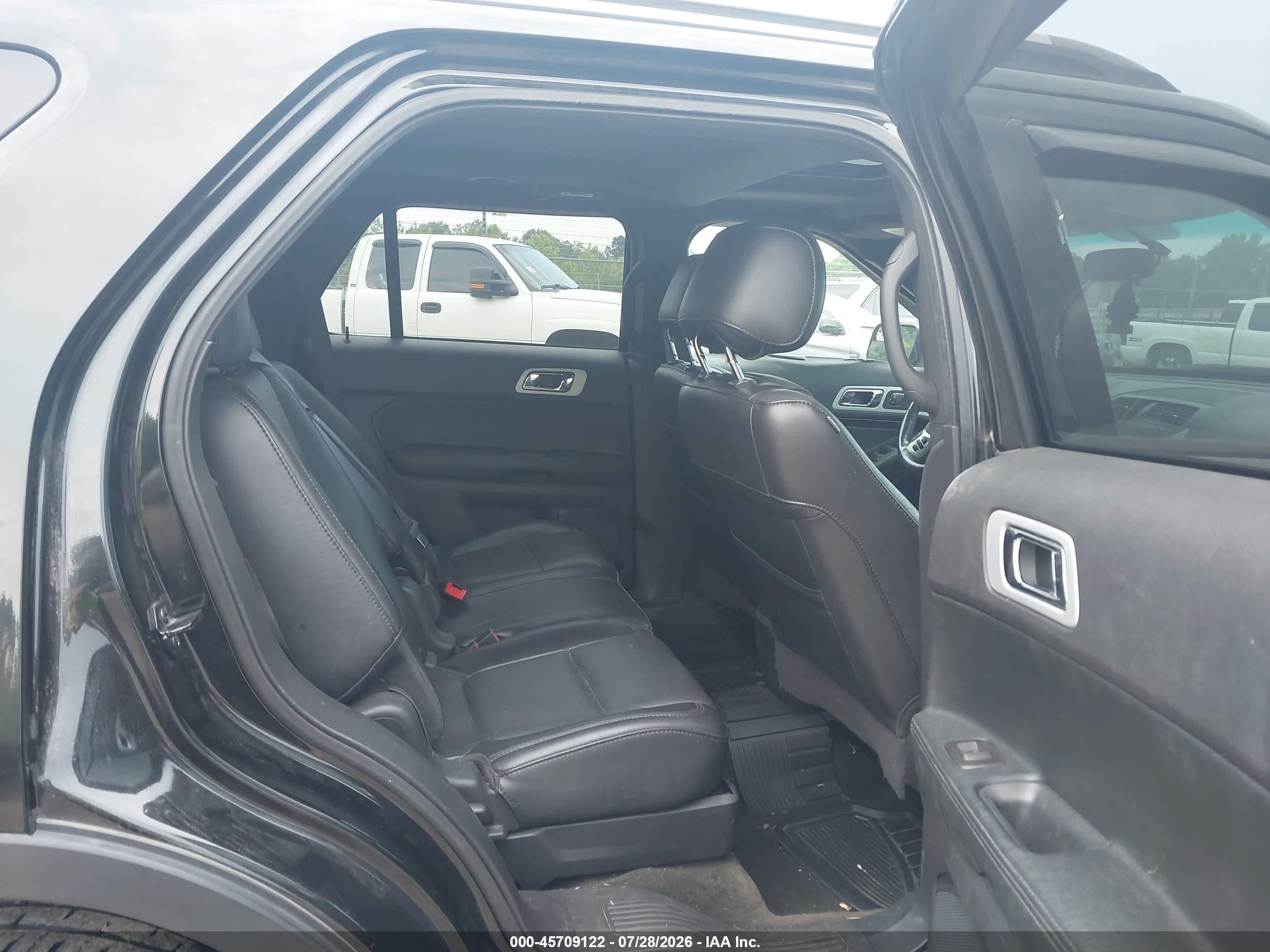 2014 Ford Explorer Limited Black vin: 1FM5K8F81EGA67535