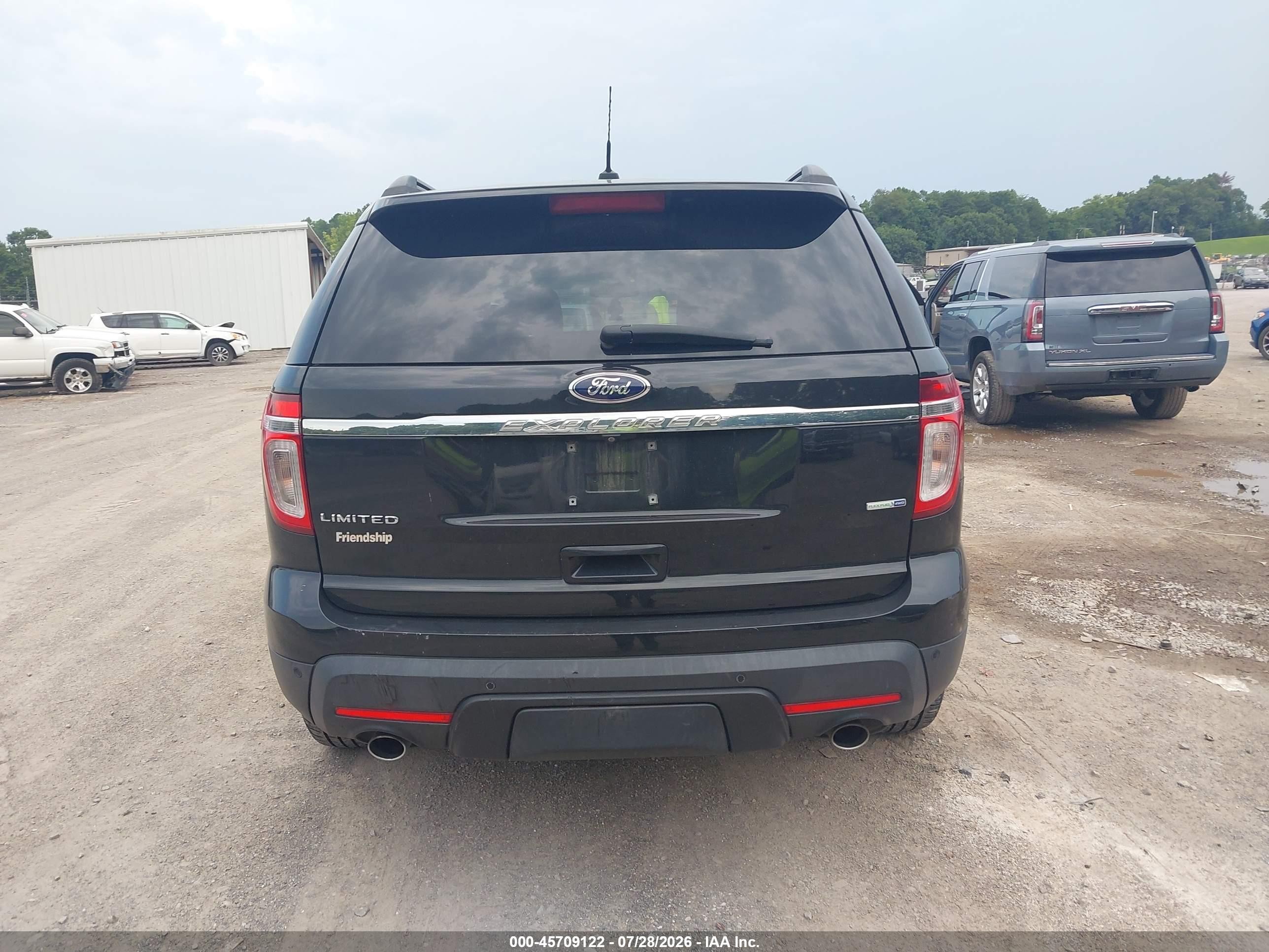 2014 Ford Explorer Limited Black vin: 1FM5K8F81EGA67535