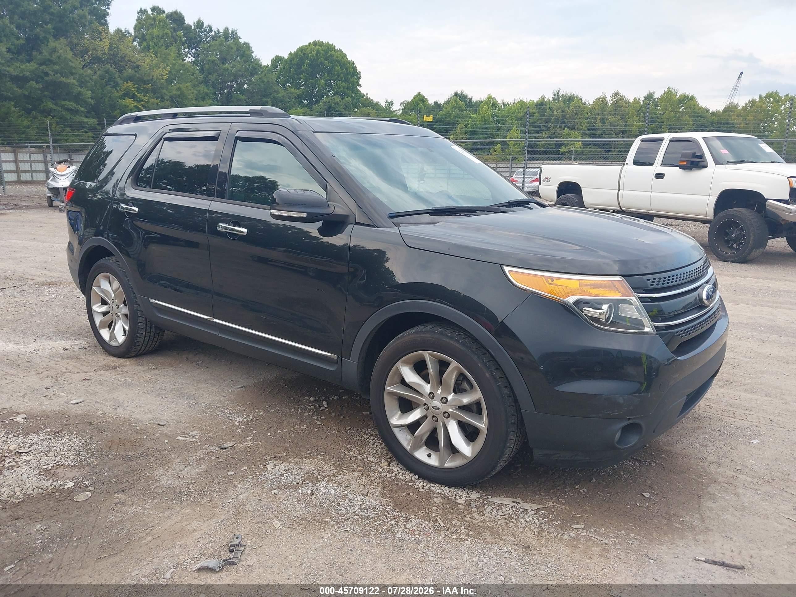 2014 Ford Explorer Limited Black vin: 1FM5K8F81EGA67535