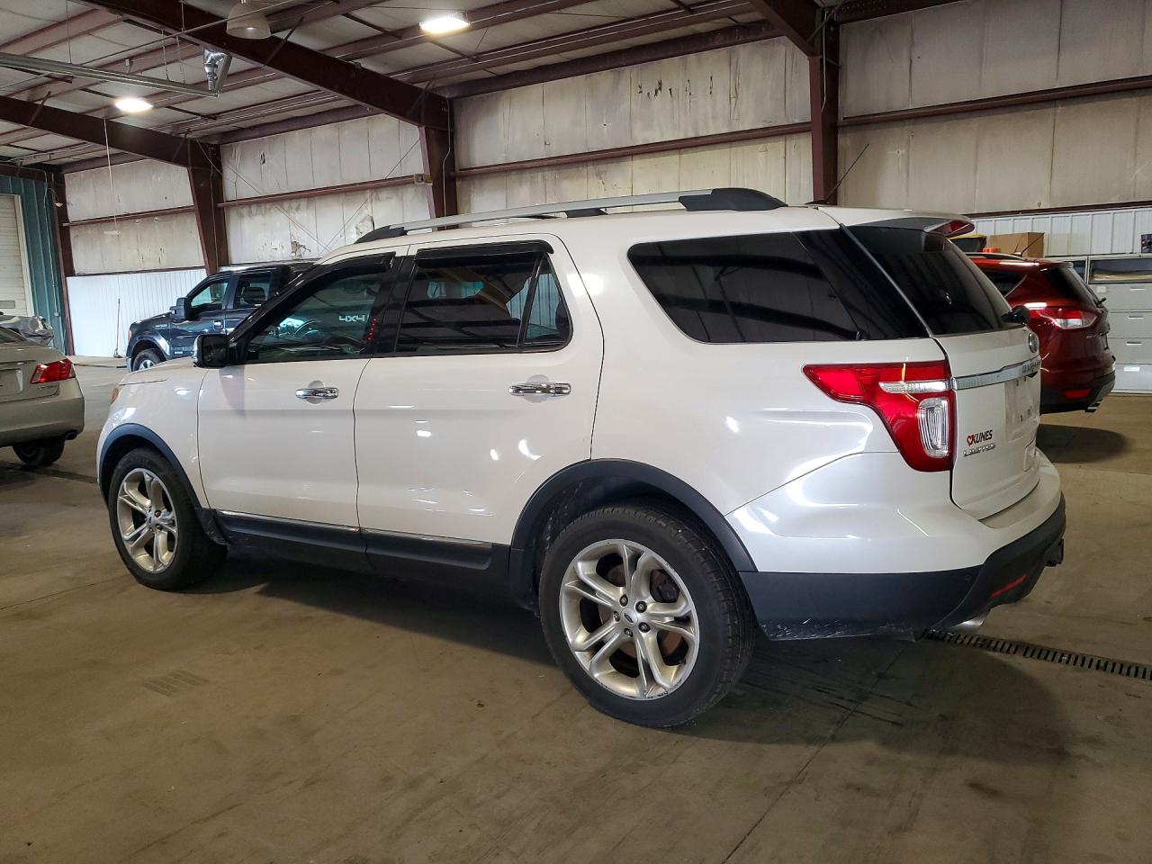 2014 Ford Explorer Limited Белый vin: 1FM5K8F81EGC35920