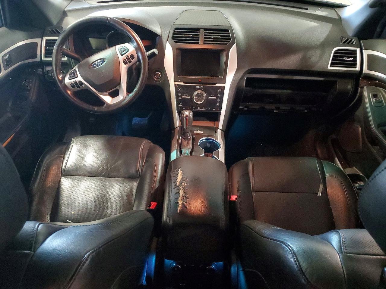 2014 Ford Explorer Limited Белый vin: 1FM5K8F81EGC35920
