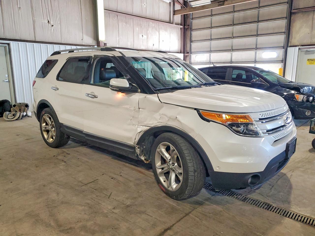 2014 Ford Explorer Limited Белый vin: 1FM5K8F81EGC35920