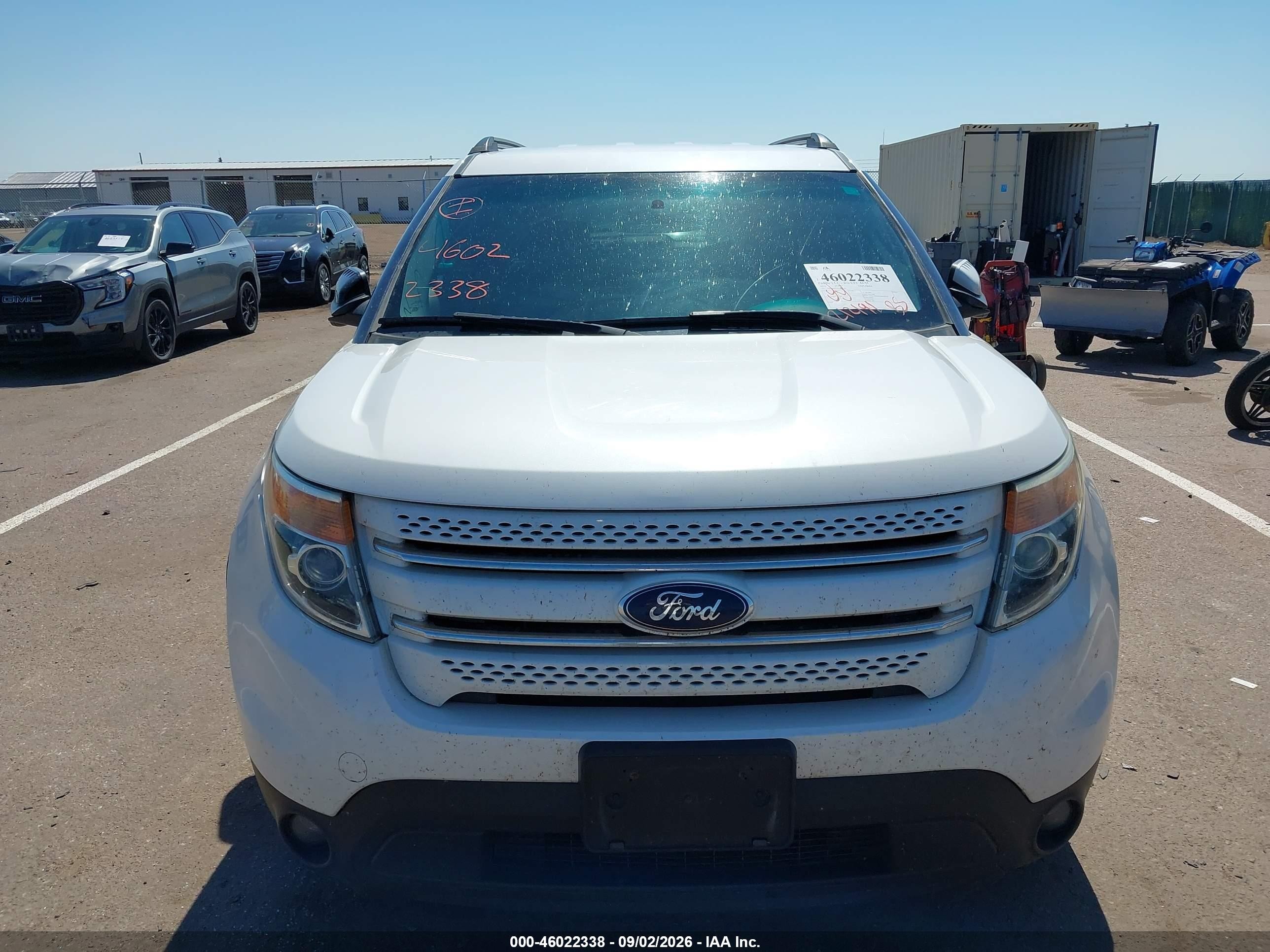 2014 Ford Explorer Limited Белый vin: 1FM5K8F81EGC35951