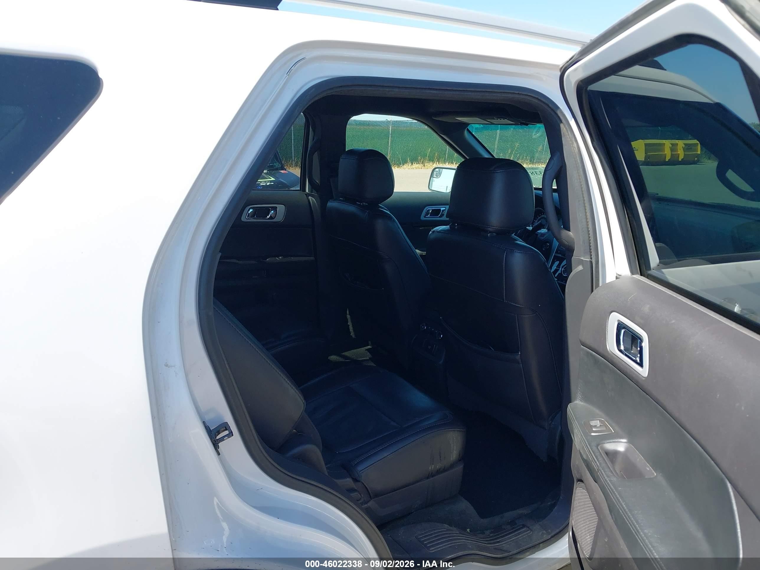 2014 Ford Explorer Limited Белый vin: 1FM5K8F81EGC35951