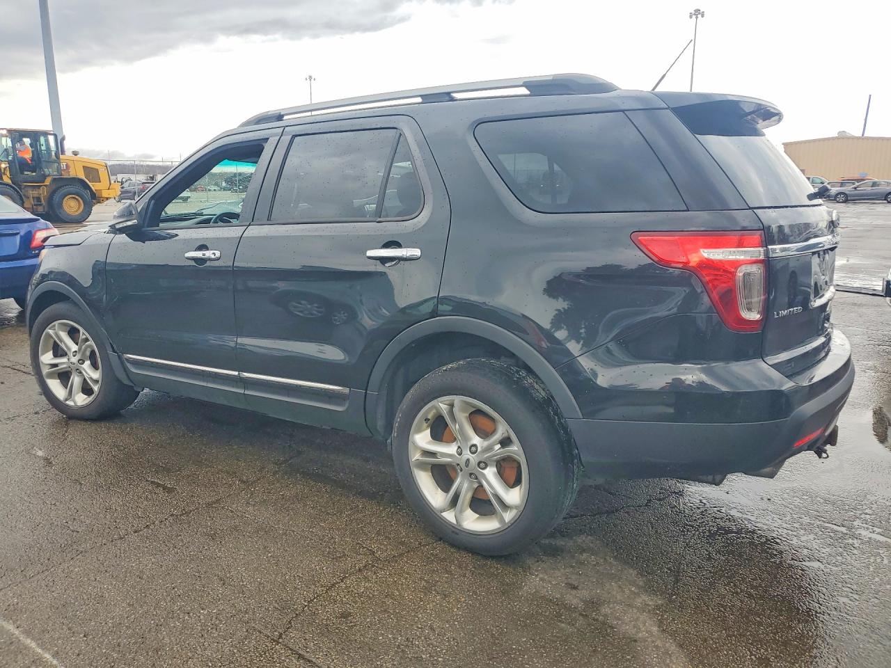 2014 Ford Explorer Limited Black vin: 1FM5K8F81EGC44052