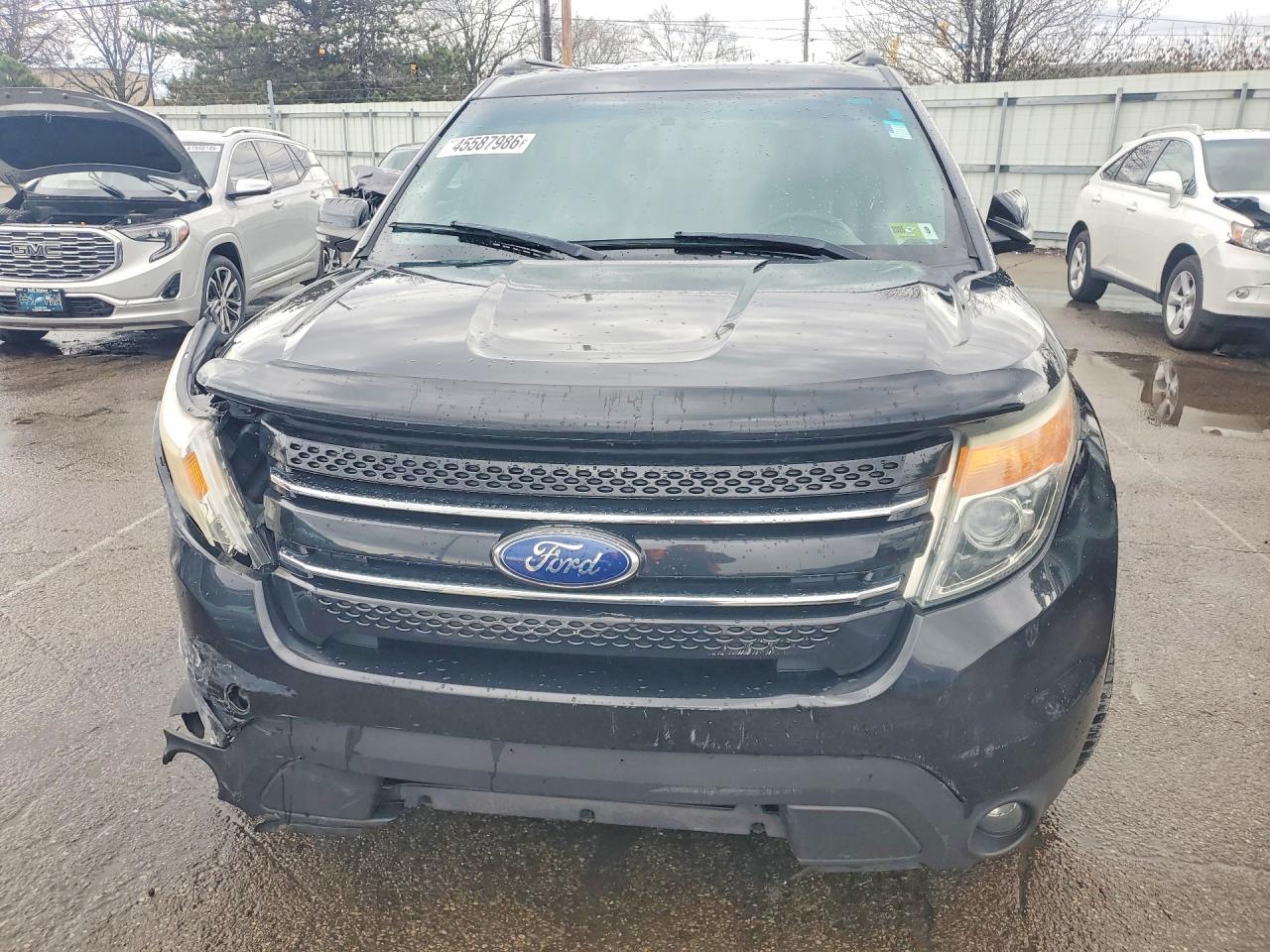 2014 Ford Explorer Limited Black vin: 1FM5K8F81EGC44052