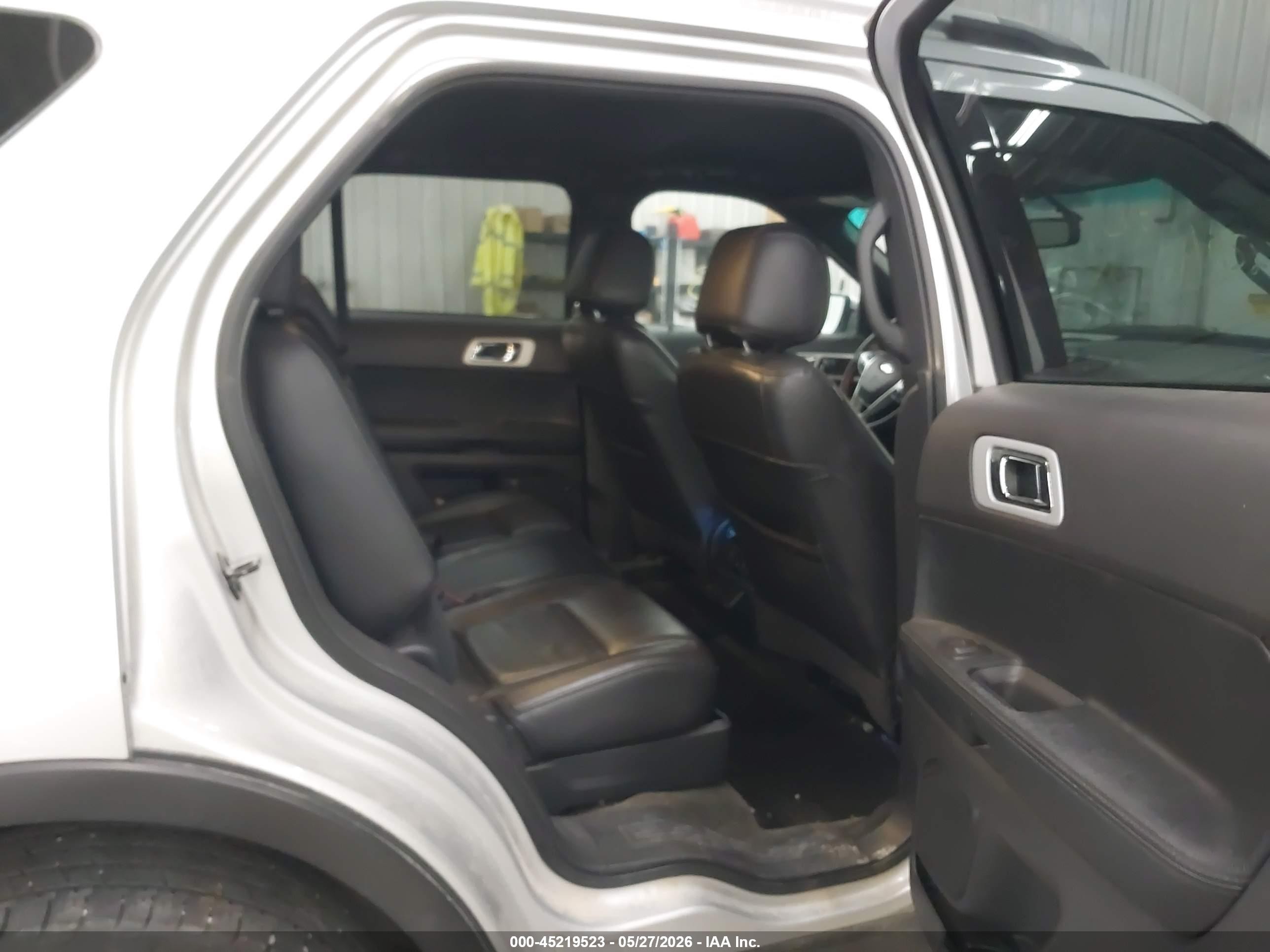 2014 Ford Explorer Limited Gray vin: 1FM5K8F81EGC49073