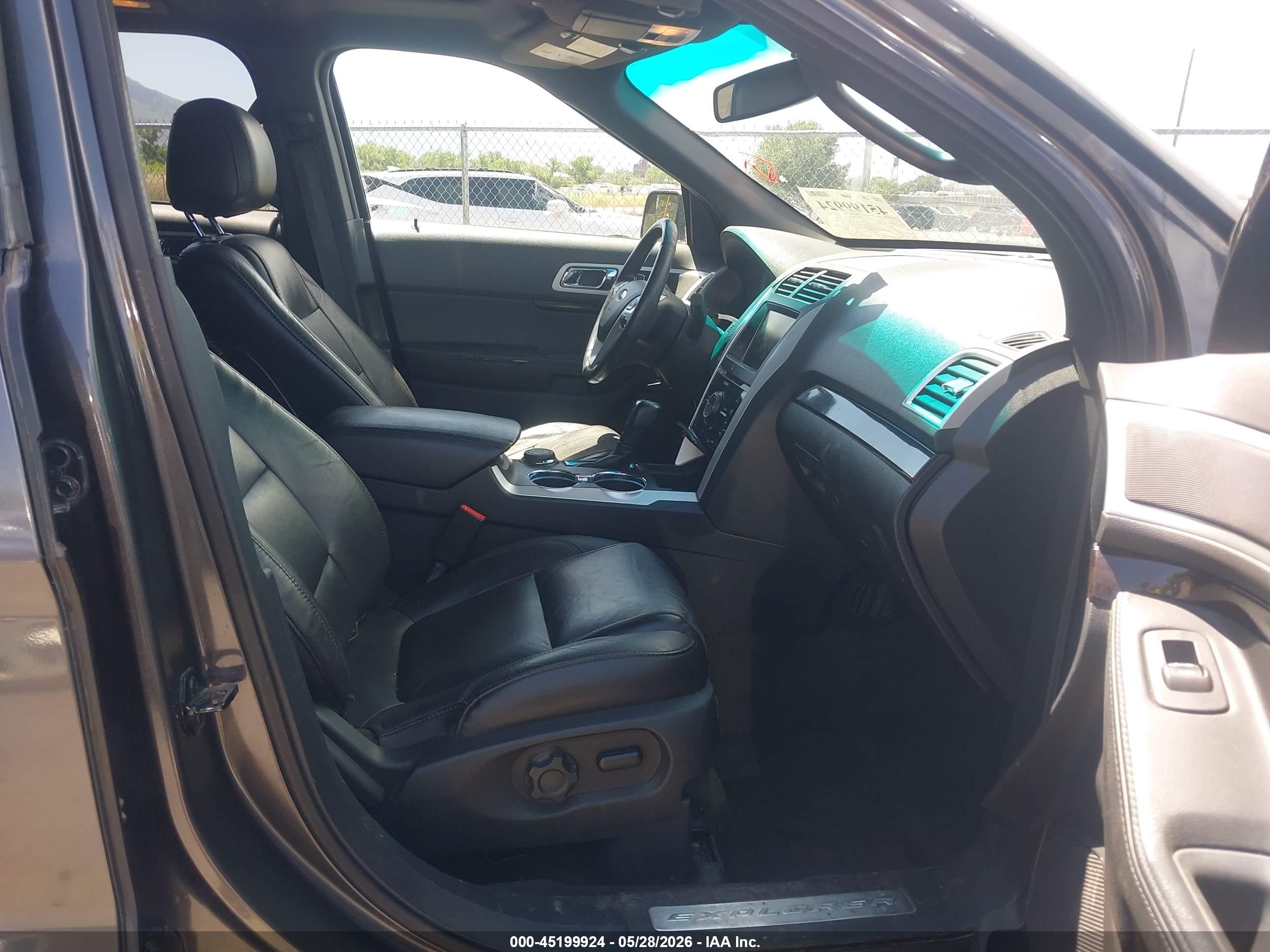 2015 Ford Explorer Limited Серый vin: 1FM5K8F81FGA15372
