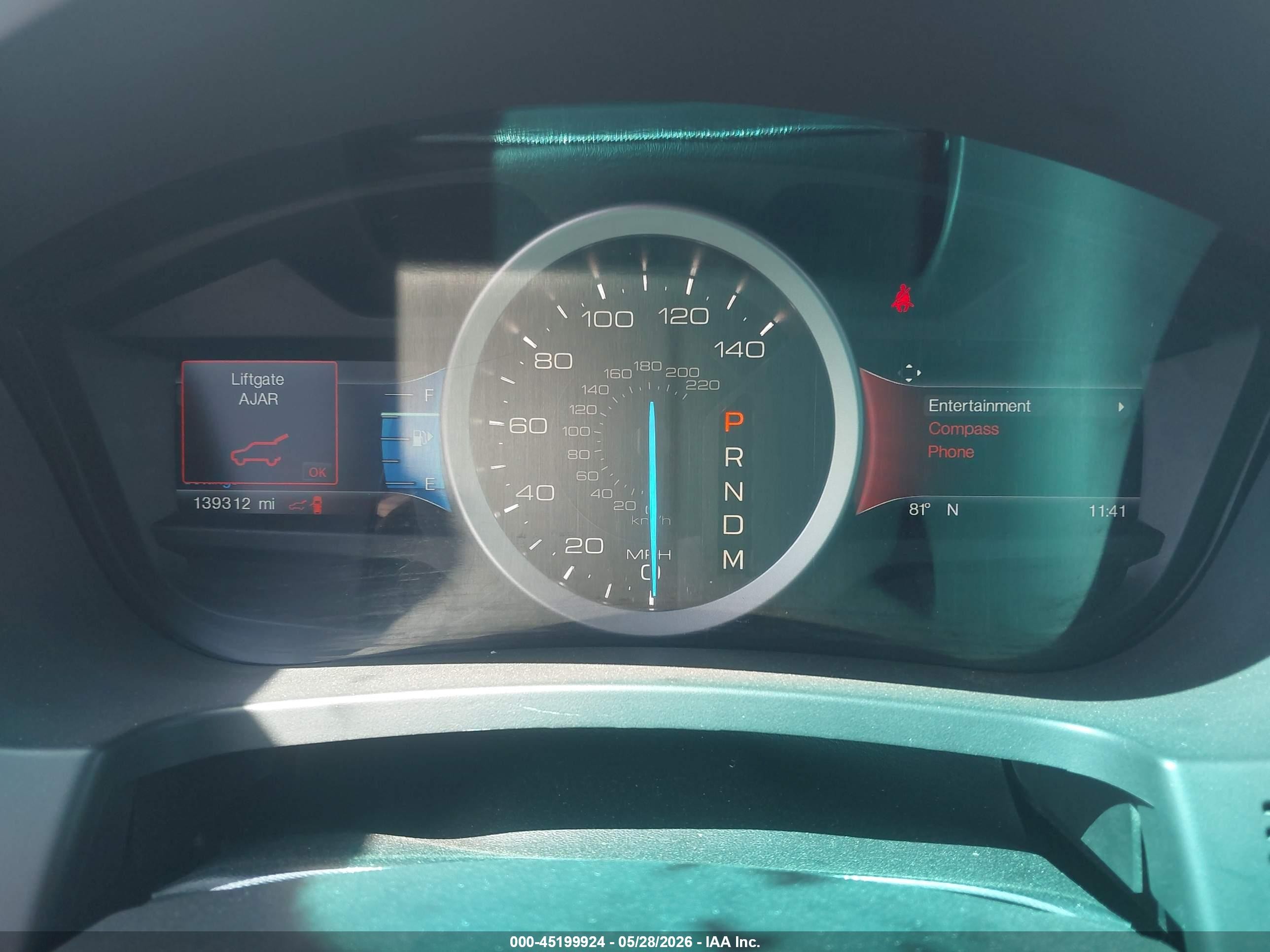 2015 Ford Explorer Limited Серый vin: 1FM5K8F81FGA15372