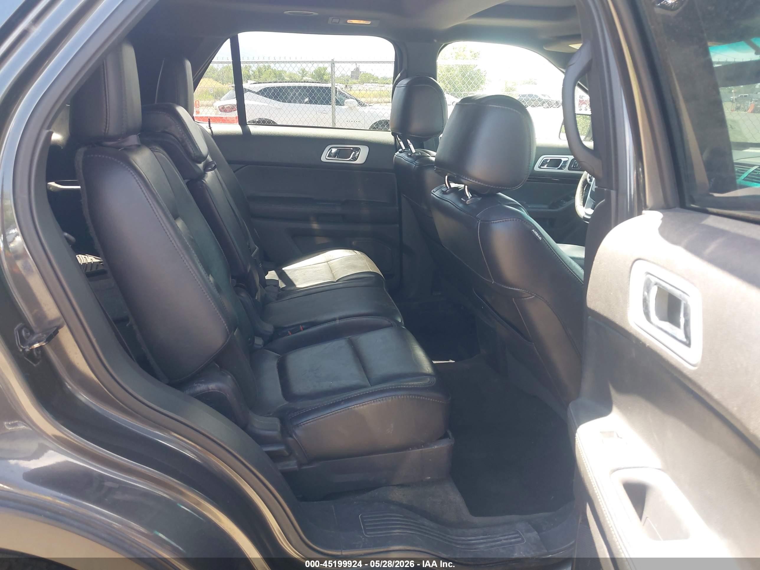 2015 Ford Explorer Limited Серый vin: 1FM5K8F81FGA15372