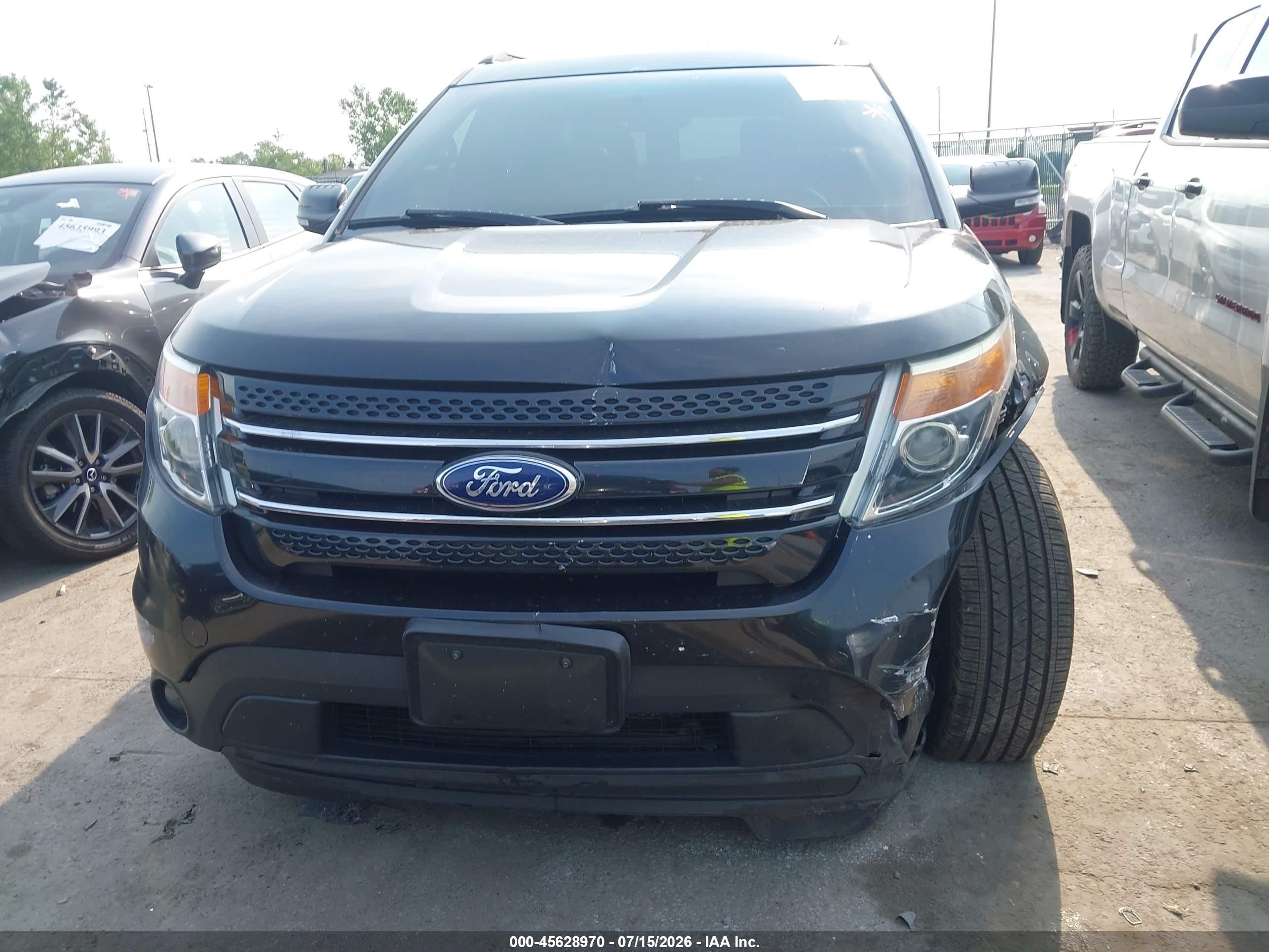2015 Ford Explorer Limited Black vin: 1FM5K8F81FGA32575