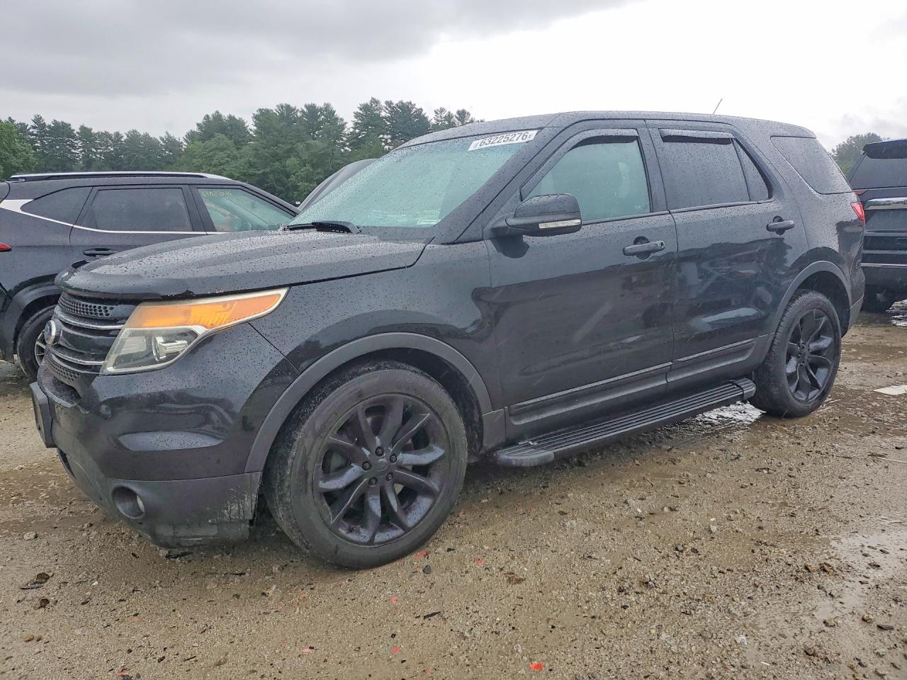 2015 Ford Explorer Limited Black vin: 1FM5K8F81FGA50008