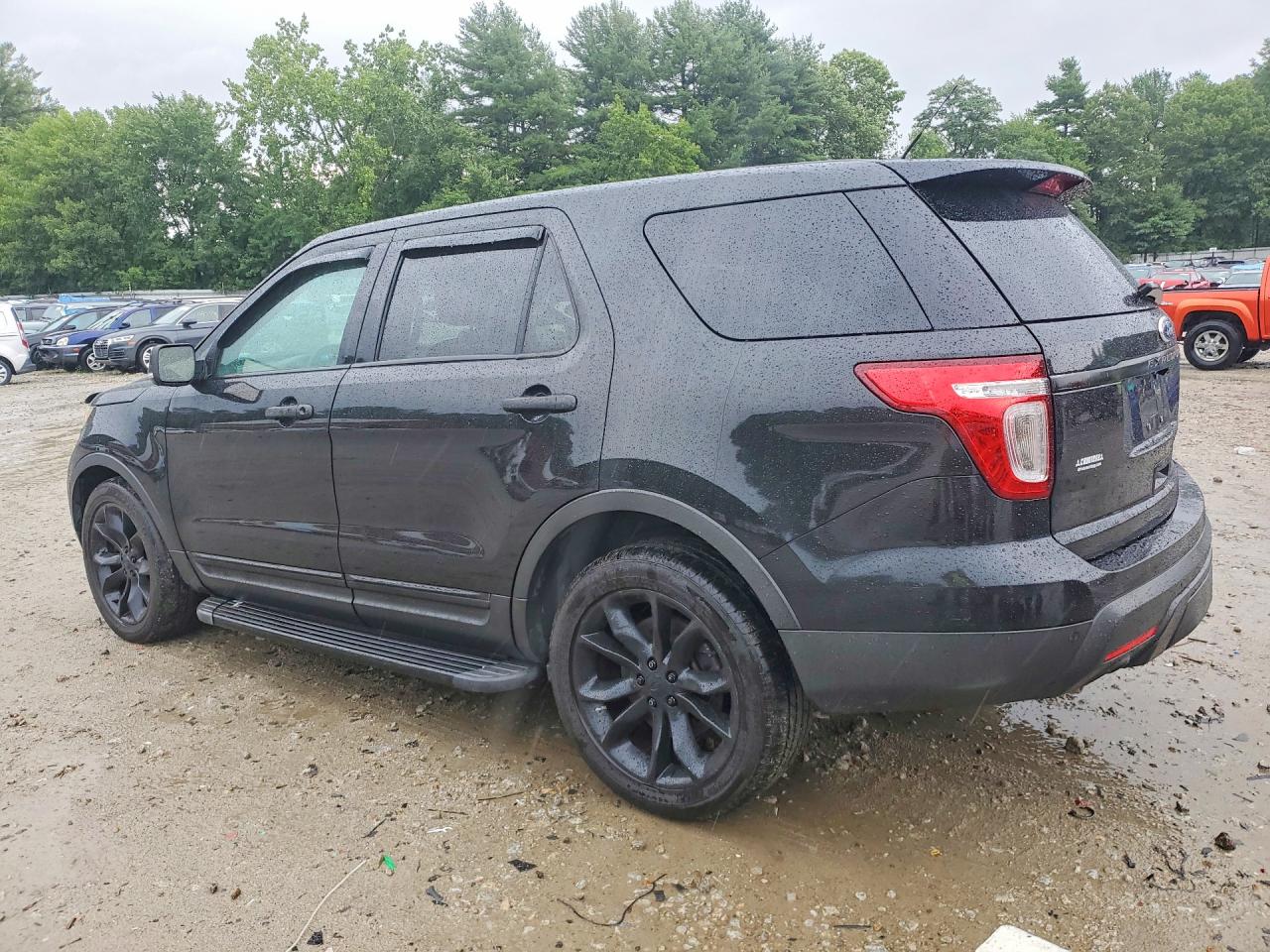 2015 Ford Explorer Limited Черный vin: 1FM5K8F81FGA50008