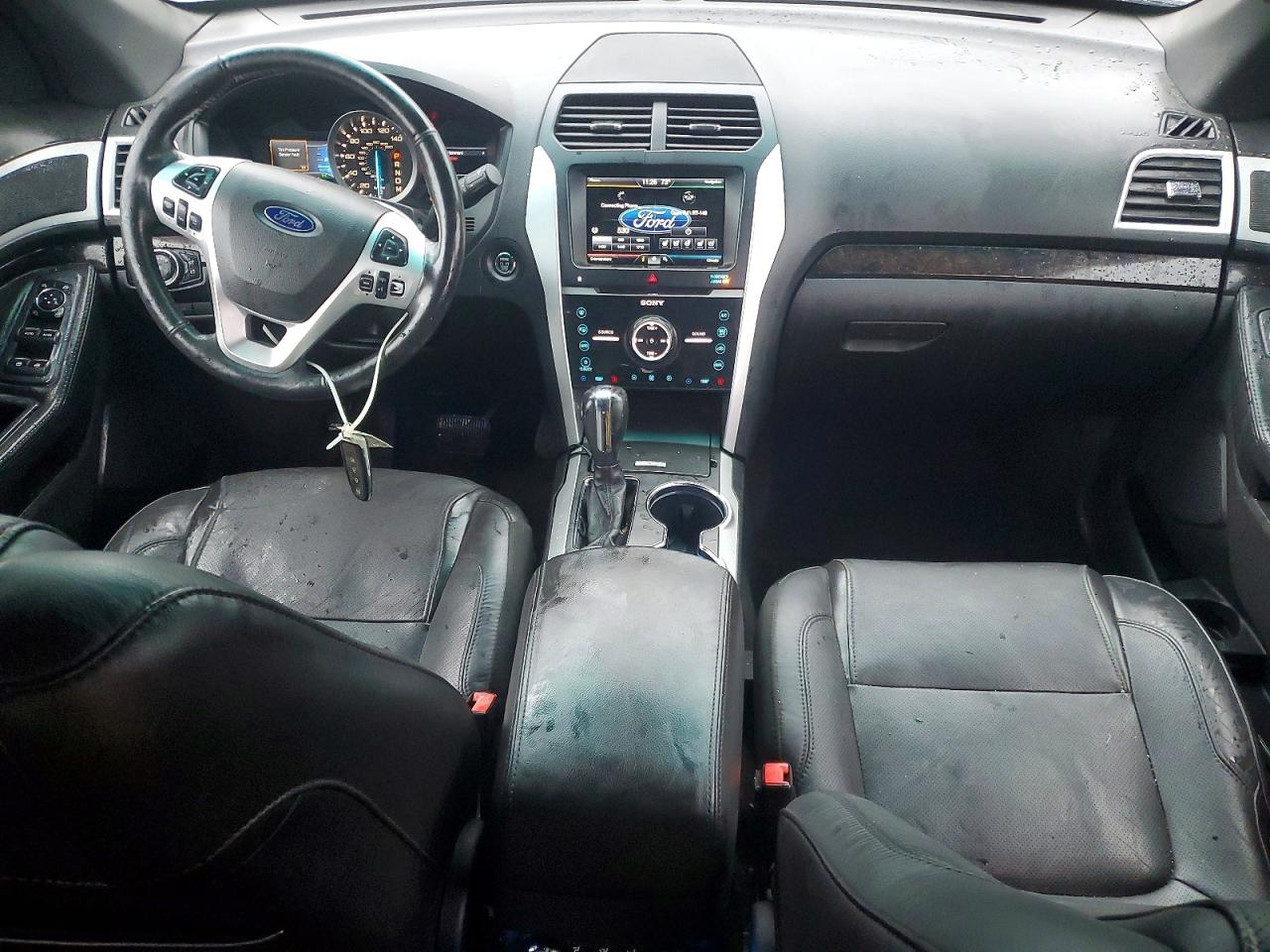 2015 Ford Explorer Limited Черный vin: 1FM5K8F81FGA50008