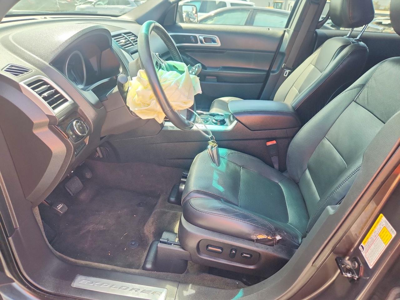 2015 Ford Explorer Limited Черный vin: 1FM5K8F81FGA51241