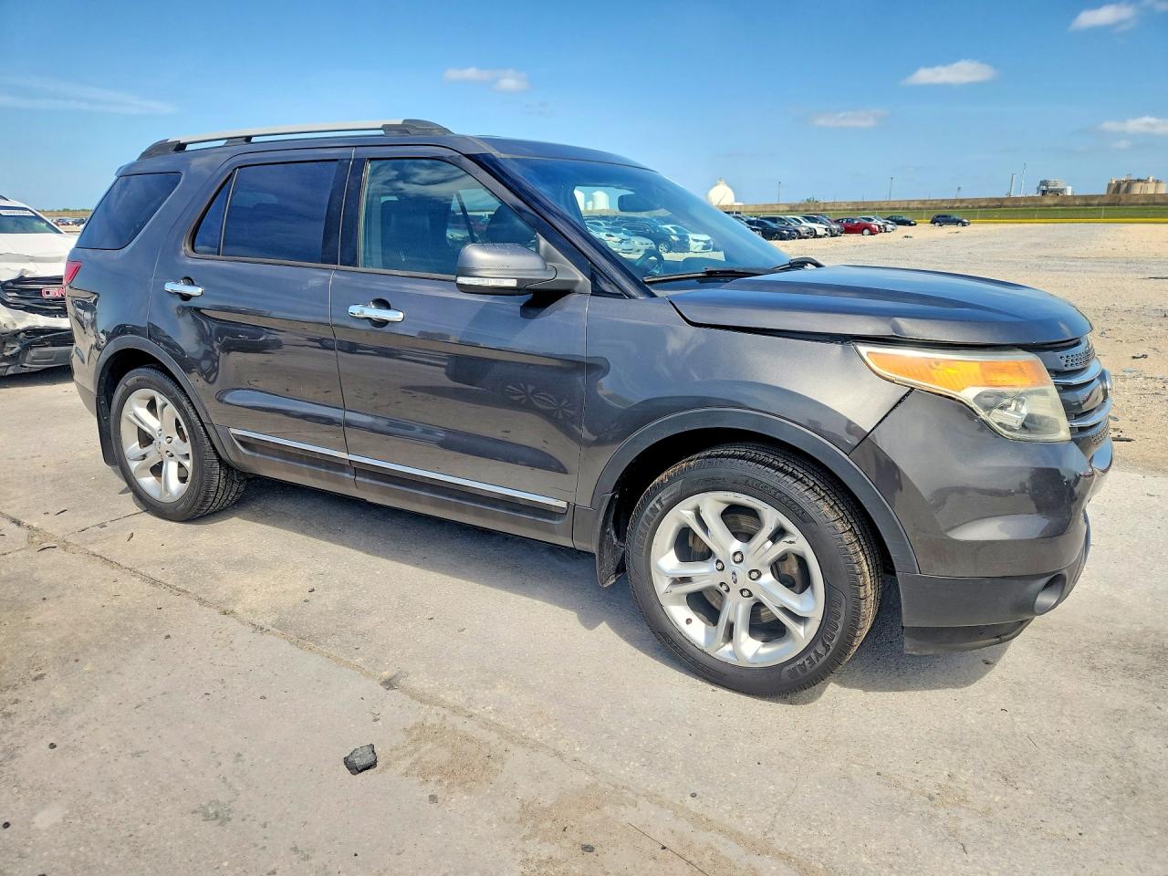 2015 Ford Explorer Limited Черный vin: 1FM5K8F81FGA51241
