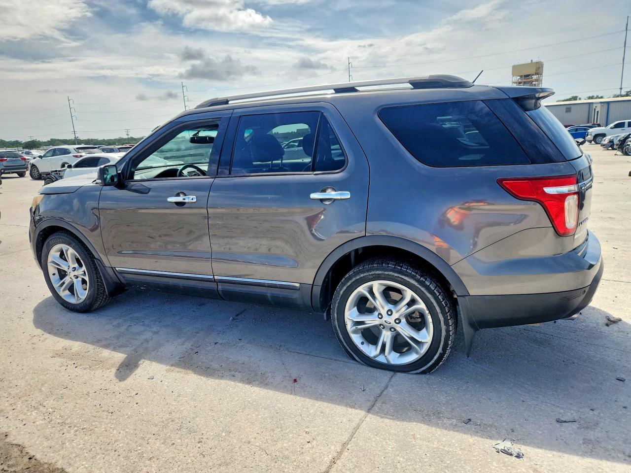 2015 Ford Explorer Limited Черный vin: 1FM5K8F81FGA51241