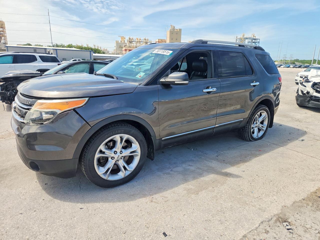 2015 Ford Explorer Limited Черный vin: 1FM5K8F81FGA51241