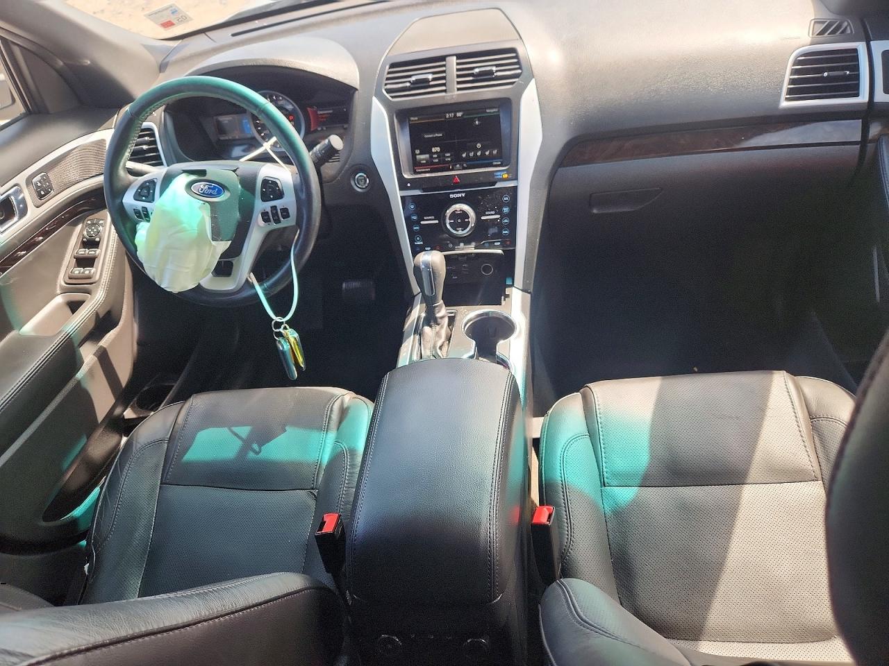 2015 Ford Explorer Limited Черный vin: 1FM5K8F81FGA51241