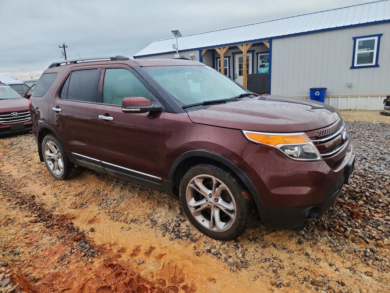 2015 Ford Explorer Limited Brown vin: 1FM5K8F81FGA54690