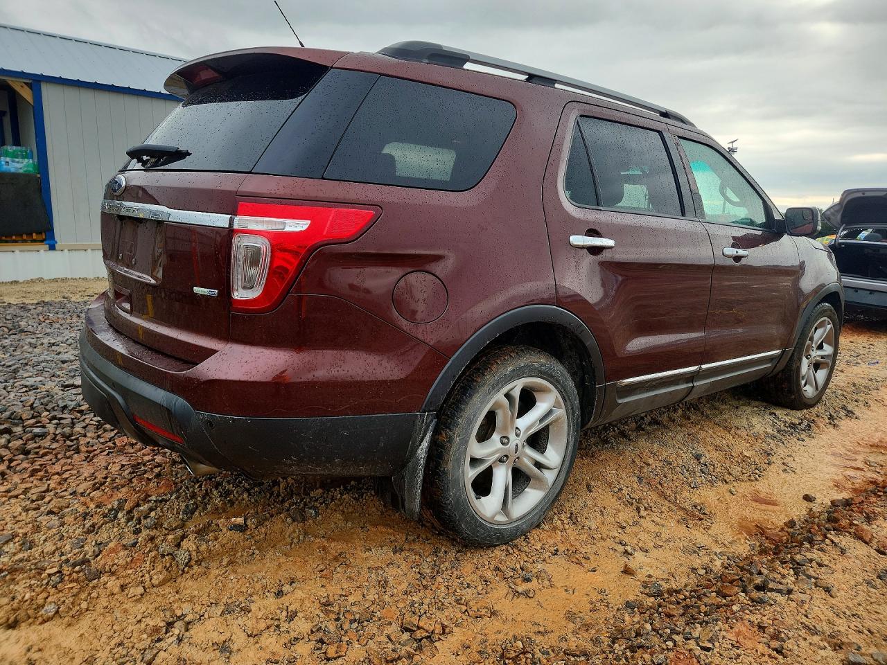 2015 Ford Explorer Limited Brown vin: 1FM5K8F81FGA54690