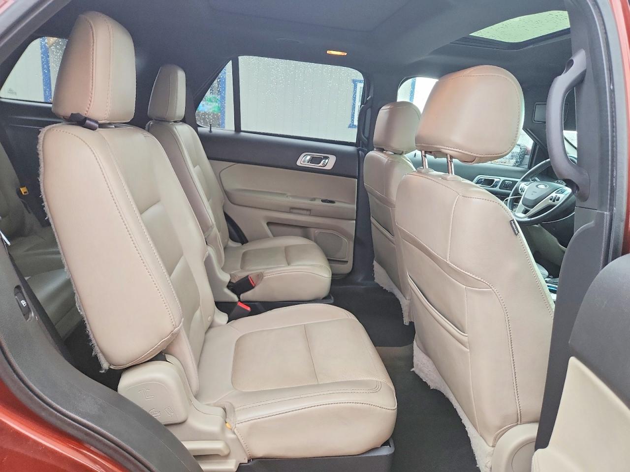 2015 Ford Explorer Limited Brown vin: 1FM5K8F81FGA54690